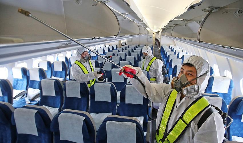 Uçaklarda Virüs Tartışması