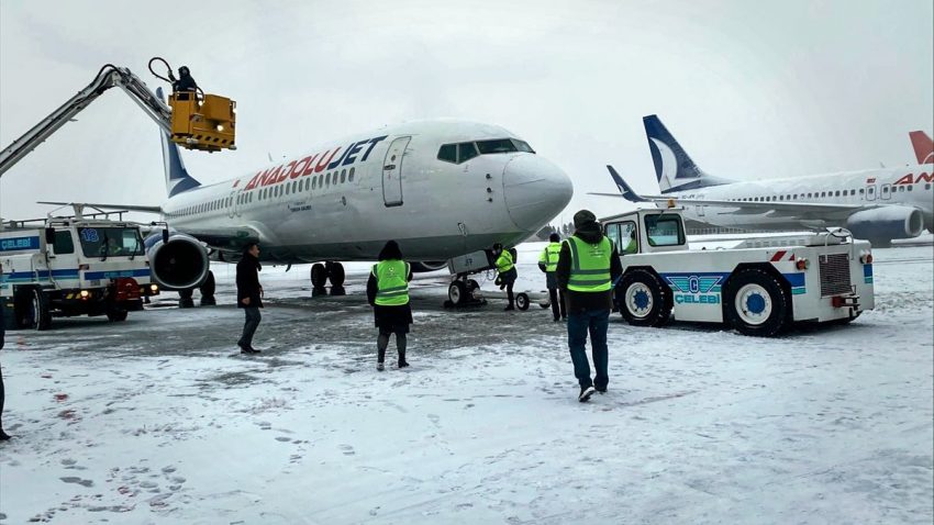 Malatya havalimanı Pisti Ulaşıma Hazır Tutuluyor