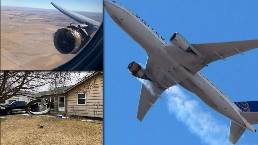 231 Yolcu Taşıyan Uçağın Motoru Havada Alev Aldı